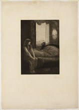Awakening, plate eight from A Love, 1887, signed and dated in 1903, Max Klinger, German, 1857-1920,
