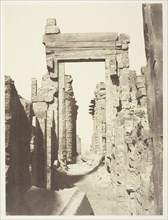Karnac, Grande Allée du Milieu des Ruines, Prise de l’est, 1859/60, Louis De Clercq, French,