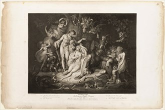 Titania’s Awakening, 1803, Thomas Ryder I (English, 1746-1810), after Henry Fuseli (Swiss, active