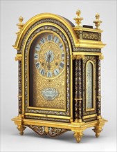 Table Clock, c. 1675, Case attributed to André Charles Boulle (French, 1642-1732), Clockwork by