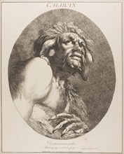 Caliban, May 20, 1775 (originally published), published 1809, John Hamilton Mortimer, English,