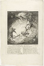 The Fire of Faction, 1762, Paul Sandby, English, 1731-1809, England, Etching on ivory laid paper,
