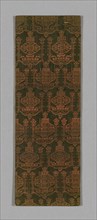 Sutra Cover, Ming dynasty (1368–1644), c. 1590’s, China, Silk, satin weave self-patterned by areas