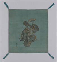 Fukusa (Gift Cover), late Edo period (1789–1868), early 19th century, Painted by Saeki Ganryô
