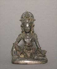 Seated Bodhisattva Maitreya, Pyu period, 7th century, Burma (Myanmar), possibly Sri Ksetra, Burma,