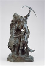 The Vow of Vengeance, 1894, Hermon Atkins MacNeil, American, 1866–1947, United States, Bronze, 42.6