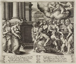 The People Rendering Divine Honors to Psyche, 1530/40, Master of the Die (Italian, active c.