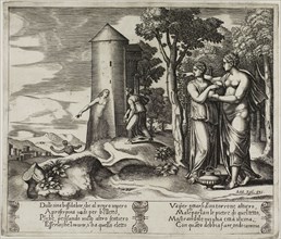 Psyche Leaves for the Underworld, 1530/40, Master of the Die (Italian, active c. 1530-1560), after