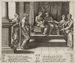 The Two Sisters of Psyche are Married to Kings, …Psyche is Presented to a King, 1530/40, Master of