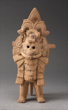 Figure of a Standing Warrior, A.D. 600/900, Nopiloa, South-central Veracruz, Mexico, Veracruz
