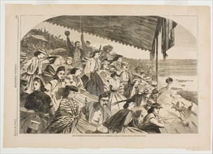 Our Watering Places—Horse-Racing at Saratoga, published August 26, 1865, Winslow Homer (American,