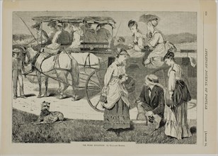 The Picnic Excursion, published August 14, 1869, Winslow Homer (American, 1836-1910), published by
