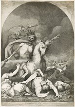 Death on a Pale Horse, 1784, after the drawing of 1775, Joseph Haynes (English, 1760-1829), after