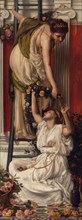 The Festival, 1875, Sir Edward John Poynter, British, 1836-1919, England, Oil on canvas, 137.2 × 53