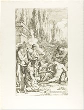 The Genius of Salvator Rosa, 1662, Salvator Rosa, Italian, 1615-1673, Italy, Etching and drypoint
