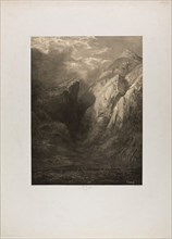 The Alps, from Various Landscape Sites, c. 1851, Alexandre Calame, Swiss, 1810-1864, Switzerland,