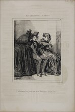 It is Old and Ugly…, from Le Carnaval à Paris, n.d., Paul Gavarni, French, 1804-1866, France,
