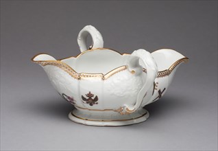 Sauceboat from the St. Andrew Service, 1744/55, Meissen Porcelain Manufactory, German, founded