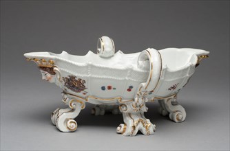 Sauceboat from the Sulkowsky Service, 1735/38, Meissen Porcelain Manufactory, German, founded 1710,