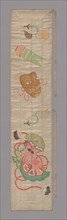 Ôhi (Stole), late Edo period (1789–1868)/ Meiji period (1868–1912), 19th century, Japan, Silk and