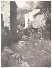 Moulins a eau en Auvergne, 1852, printed 1978, Édouard Baldus, French, born Germany, 1813–1889,