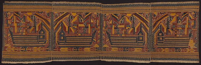 Ceremonial Textile, End of the 19th century, Paminggir people, Indonesia, South Sumatra, Lampung