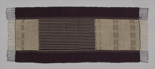 Shoulder Cloth (Ragidup), 19th century, Indonesia, Sumatra, Batak, Sumatra, Three panels joined:
