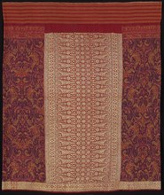 Sarong (sarong limar), 19th century, Indonesia, Bangka, Indonesia, Silk and