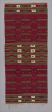 Tent Hanging or Coverlet (Djerbi), Mid–/late 19th century, Possibly Laghouat, Algeria, Algeria,