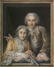 Portrait of Philippe Coypel and His Wife, 1742, Charles-Antoine Coypel, French, 1694-1752, France,