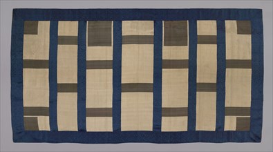 Kesa, Early or mid–19th century, Late Edo period (1789–1868), Japan, Silk, satin damask and plain