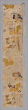 Ôhi (Stole), late Edo period (1789–1868), 1800/50, Japan, Silk, gold-leaf-on-lacquered-paper-strip