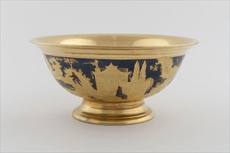 Bowl, c. 1820, Denuelle Porcelain Manufactory (French, 1818-1829), France, Paris, Paris, Hard-paste