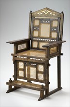 Chair (Kiti Cha Enzi), 19th century, Swahili, Lamu, Kenya, Eastern and Southern Africa, Kenya,