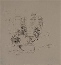 An Interior, probably 1891, printed posthumously, James McNeill Whistler, American, 1834-1903,