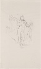 La Danseuse: A Study of the Nude, probably 1891, James McNeill Whistler, American, 1834-1903,