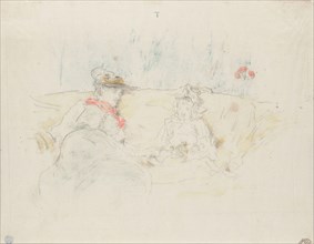 Lady and Child, 1892, James McNeill Whistler, American, 1834-1903, United States, Transfer
