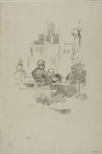 Late Picquet, 1894, James McNeill Whistler, American, 1834-1903, United States, Transfer lithograph