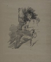 Walter Sickert, 1895, James McNeill Whistler, American, 1834-1903, United States, Transfer
