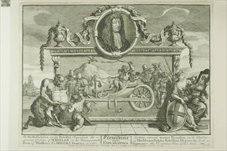 Frontispiece, plate one from Hudibras, February 1725/26, William Hogarth, English, 1697-1764,