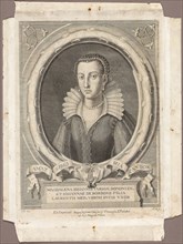 Madeleine de la Tour d’Auvergne, published 1761, F.A. (German?, active 18th century), after I.Z.