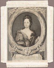 Anna Maria Luisa, 1730, published 1761, Georg Martin Preissler (German, 1700-1754), after Giovanni