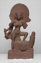 Goddess Durga Slaying the Buffalo Demon (Mahishasuramardini), 6th century, India, Madhya Pradesh,