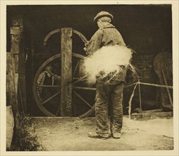 Rope-Spinning, 1887, Peter Henry Emerson, English, born Cuba, 1856–1936, England, Photoetching, pl.
