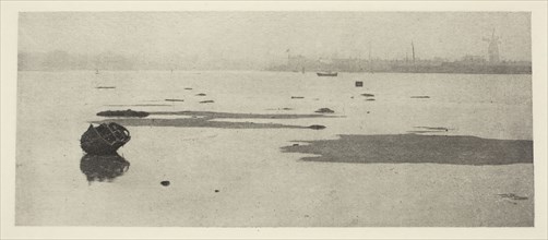 Low Water on Breydon, 1887, Peter Henry Emerson, English, born Cuba, 1856–1936, England,