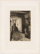 The Kitchen, 1858, James McNeill Whistler, American, 1834-1903, United States, Etching with foul