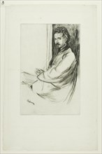 Axenfeld, 1860, James McNeill Whistler, American, 1834-1903, United States, Drypoint in black ink