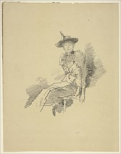The Winged Hat, 1890, James McNeill Whistler, American, 1834-1903, United States, Transfer