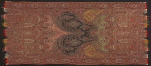Shawl, c. 1855/62, Probably designed by Anthony Berrus, French, 1815–1883, France, probably Paris,