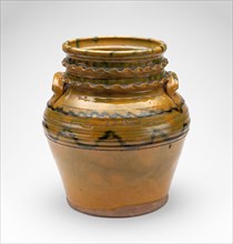 Jar, c. 1830, Edward William Farrar, American, 1807(?)-1845, Middlebury, Vermont, Active 1825/1839,